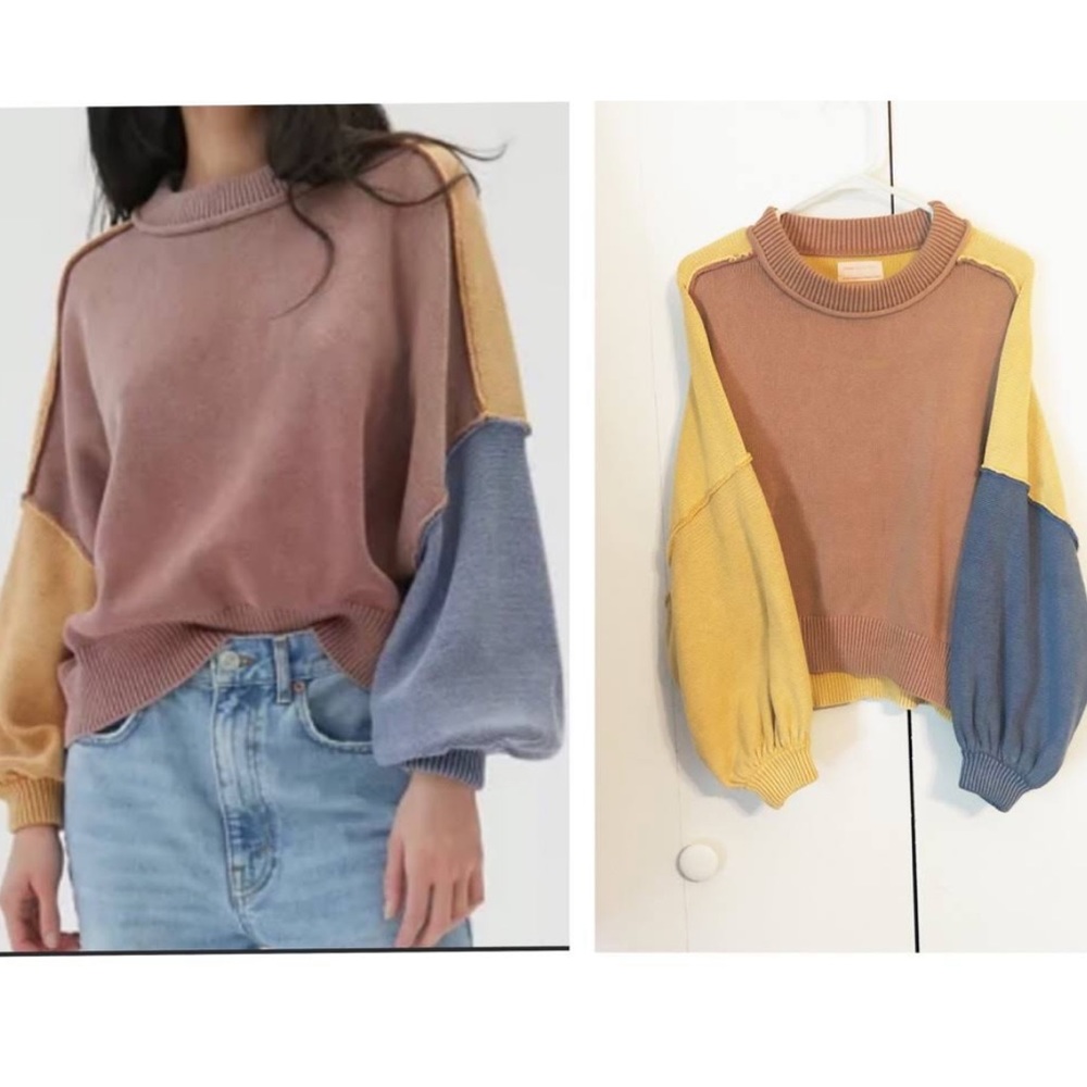Urban Outfitters Color Block Sweater